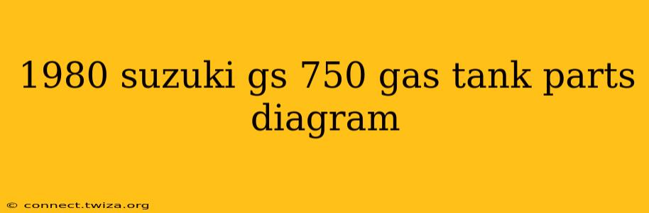1980 suzuki gs 750 gas tank parts diagram