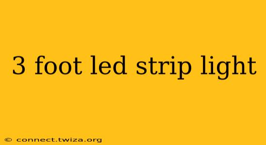 3 foot led strip light