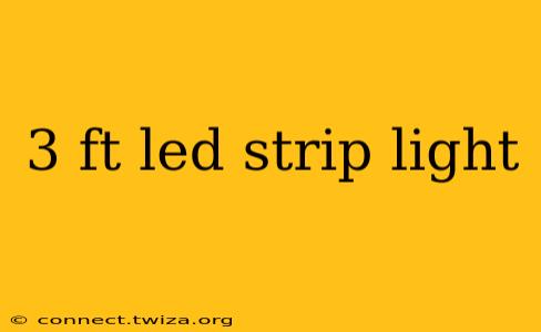 3 ft led strip light