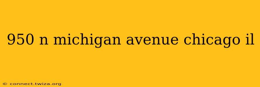 950 n michigan avenue chicago il
