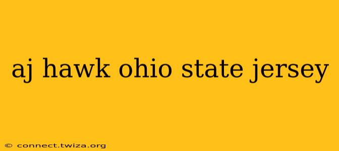 aj hawk ohio state jersey