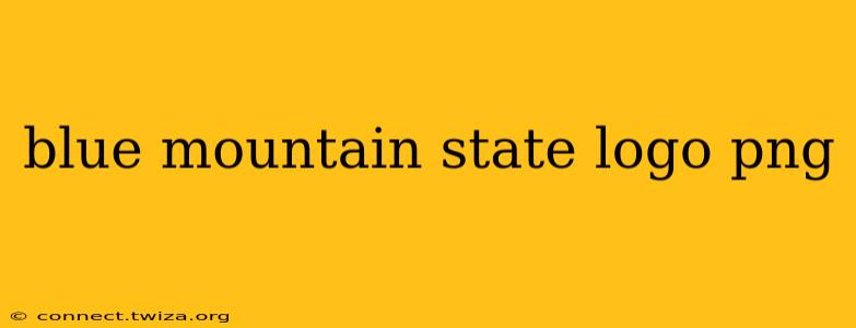 blue mountain state logo png