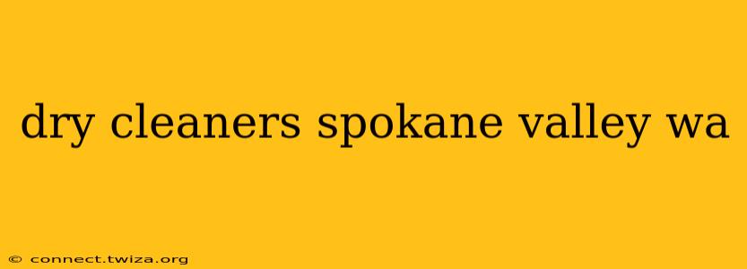 dry cleaners spokane valley wa
