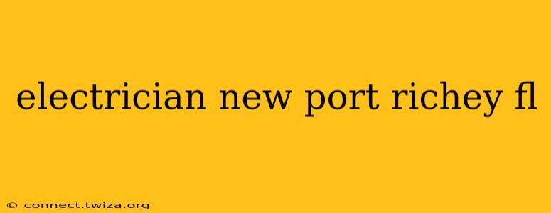 electrician new port richey fl