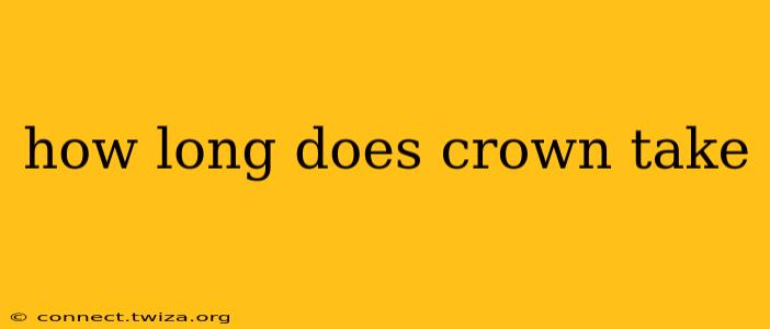 how long does crown take