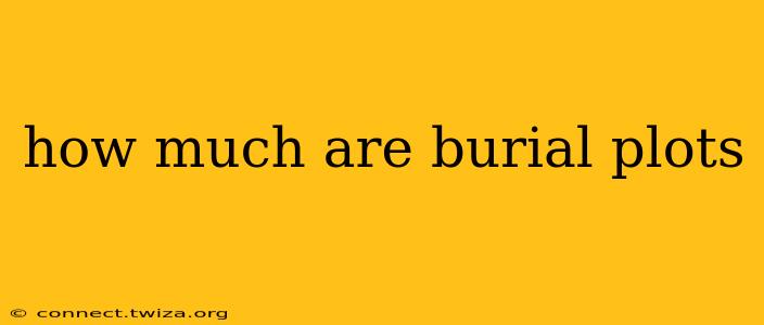 how much are burial plots