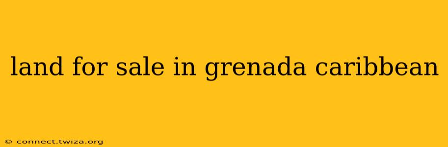 land for sale in grenada caribbean