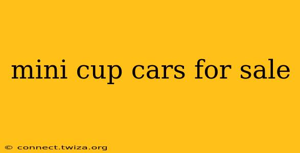 mini cup cars for sale