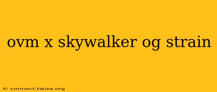 ovm x skywalker og strain