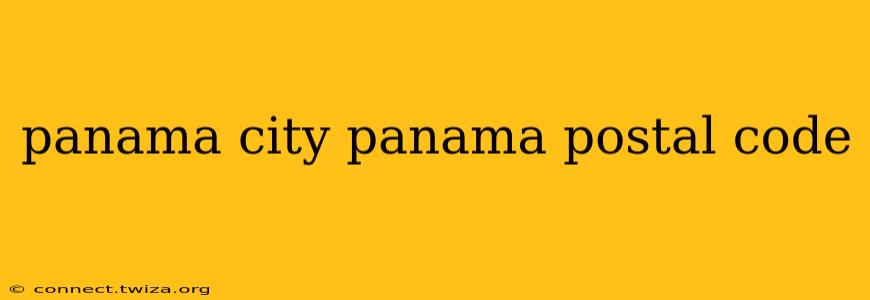 panama city panama postal code