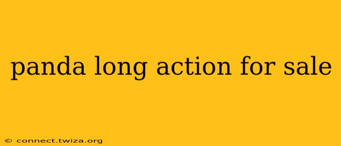panda long action for sale