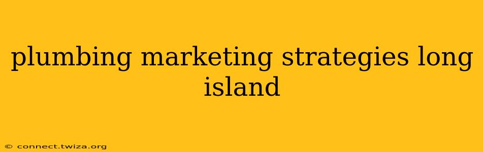 plumbing marketing strategies long island