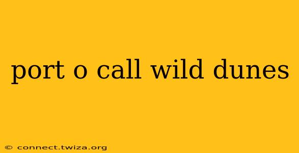 port o call wild dunes