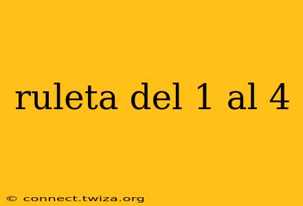 ruleta del 1 al 4