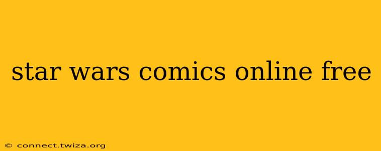 star wars comics online free