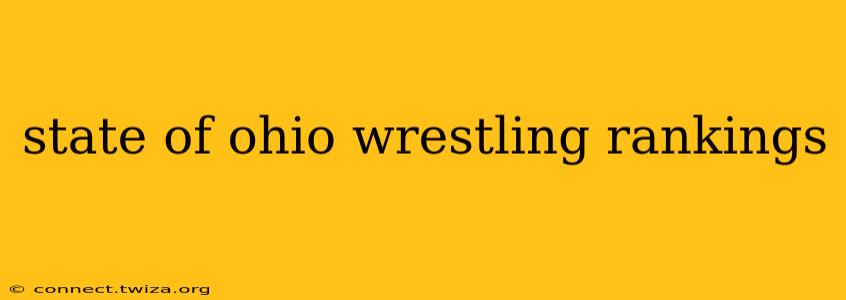 state of ohio wrestling rankings