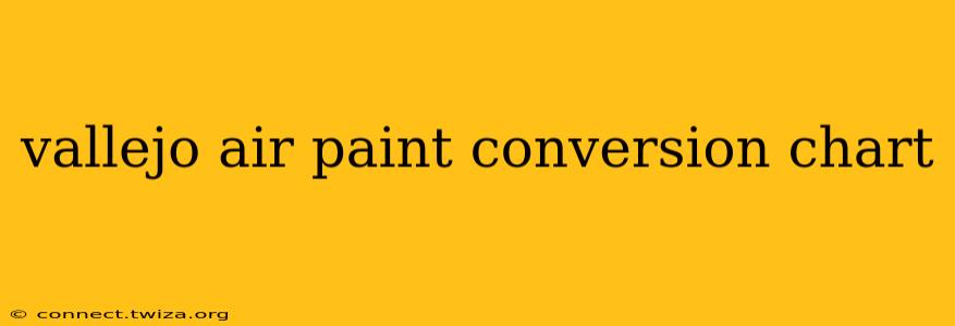 vallejo air paint conversion chart